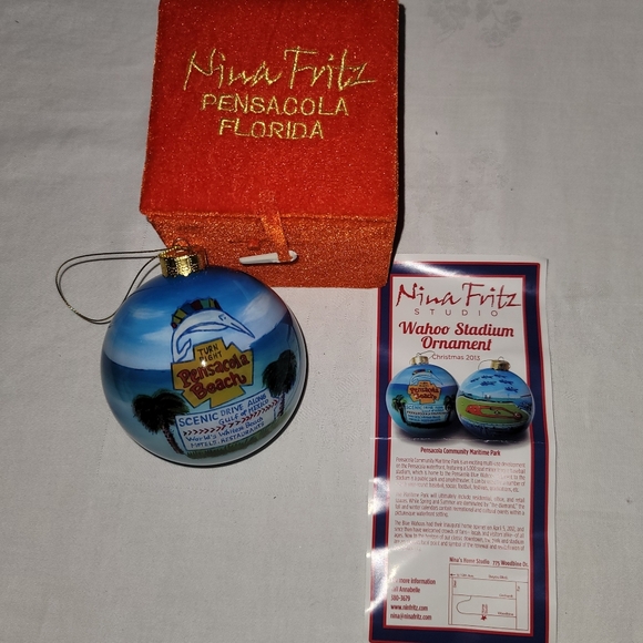 2013 Pensacola Beach/Blue Wahoos Stadium Ornament - Picture 10 of 10